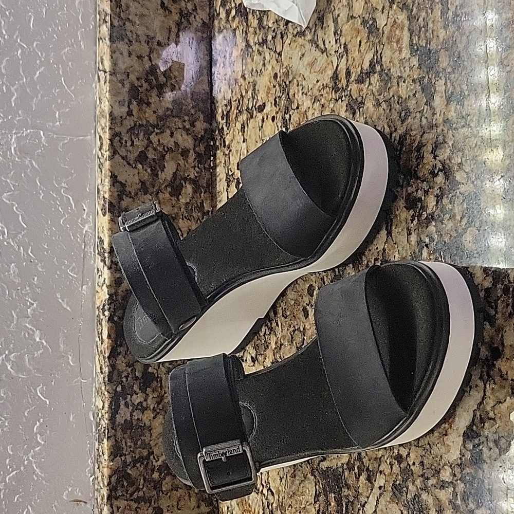 Timberland black heels